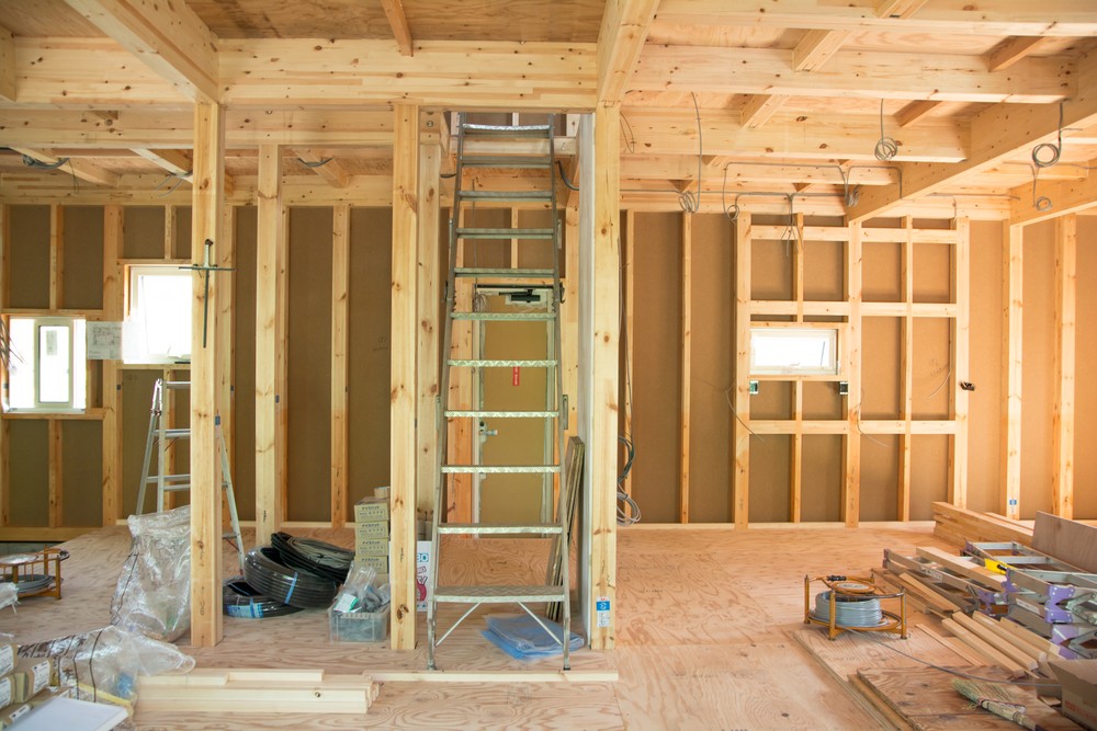 Construction in progress — step 2